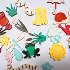 Set de escena de jardín — Colección de Primavera