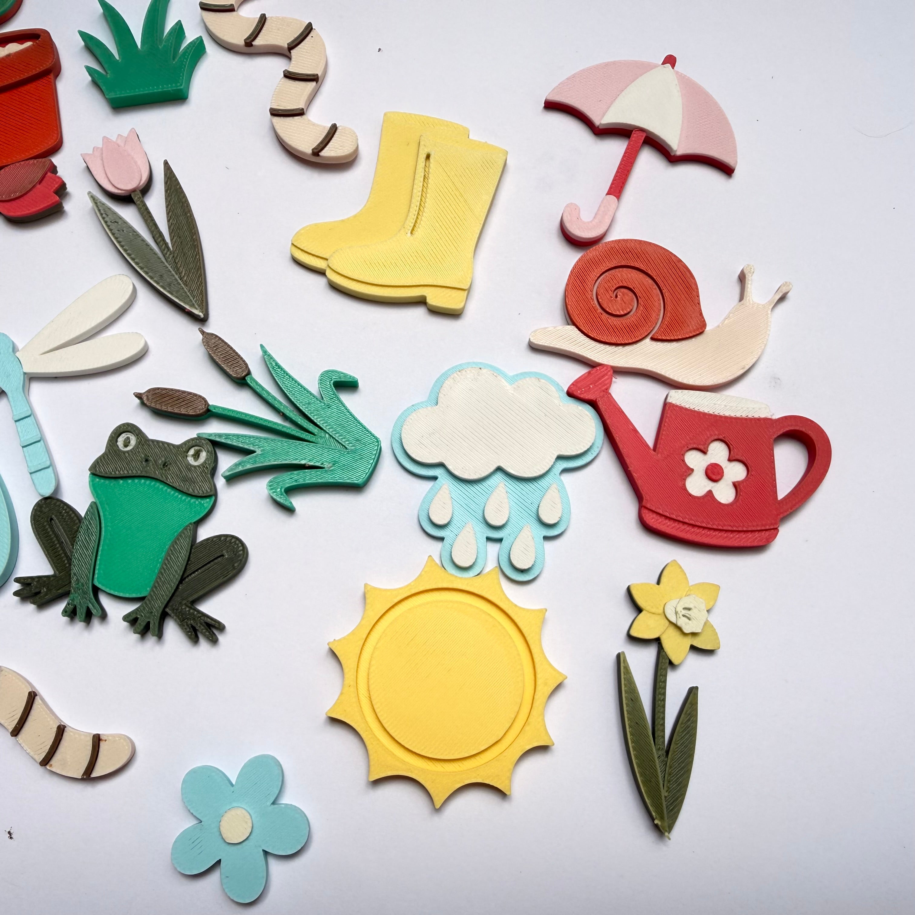 Set de escena de jardín — Colección de Primavera