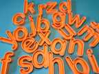 Alfabeto sensorial completo — letras minúsculas