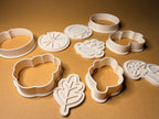 Set de moldes y sellos Naturaleza — Colección de Primavera