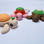 Llavero tortuga frutal